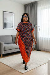 Louis Vuitton Set Scarf included Silk Dress