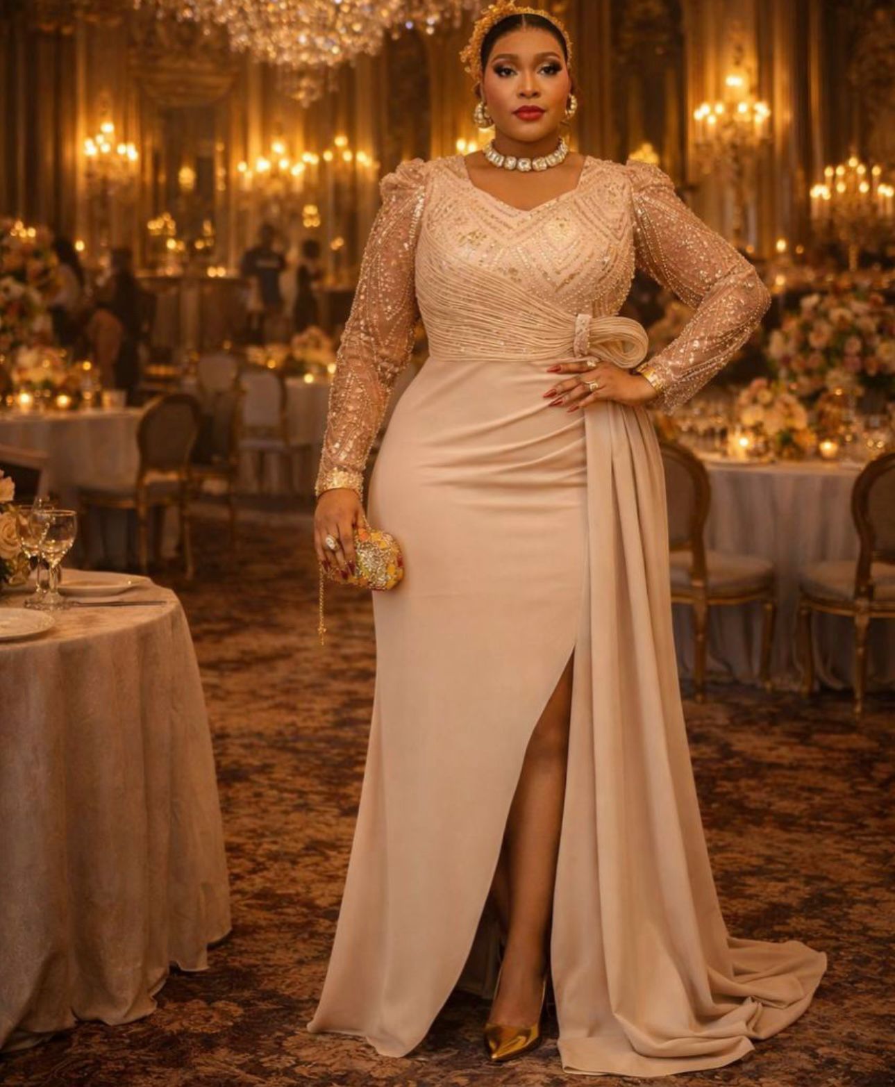 La Belle Dame Red Carpet Evening Luxury Party Wears