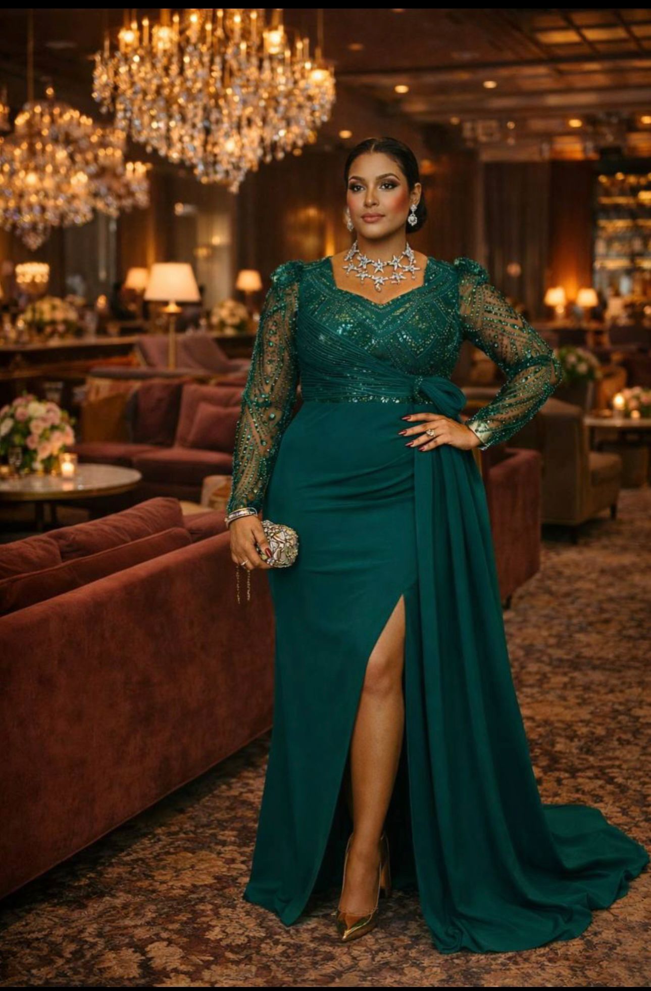 La Belle Dame Red Carpet Evening Luxury Party Wears