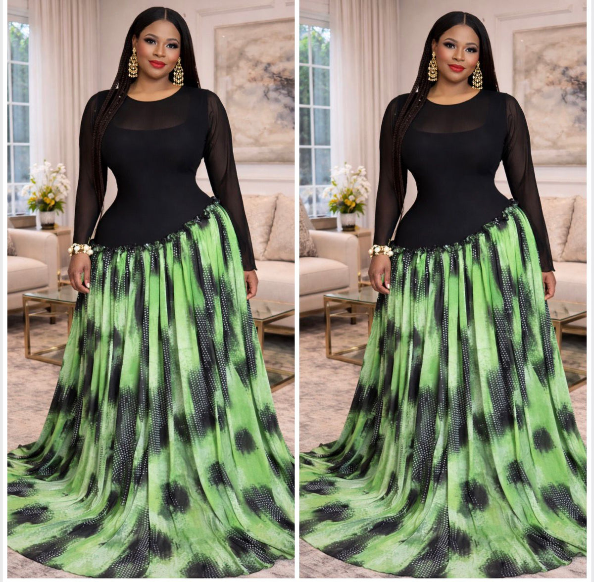 Luxury Elegant and Sophisticated Dress Evening Party Wear