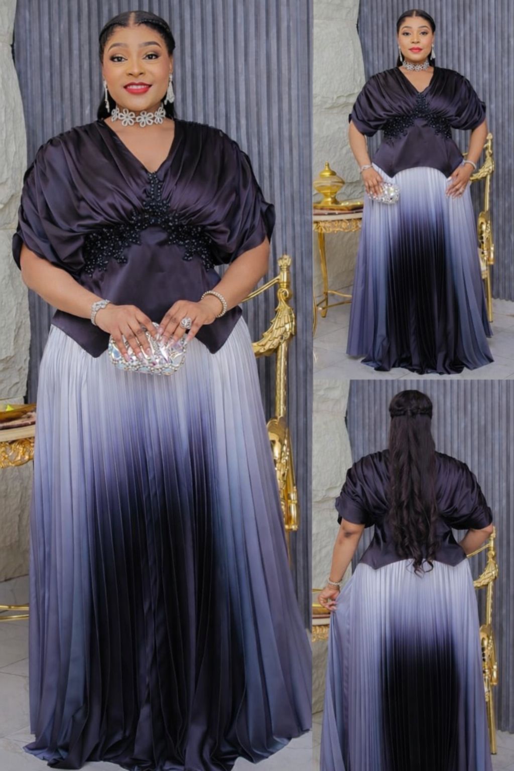 Turkish Style New Model Luxury Glam Party Dresses