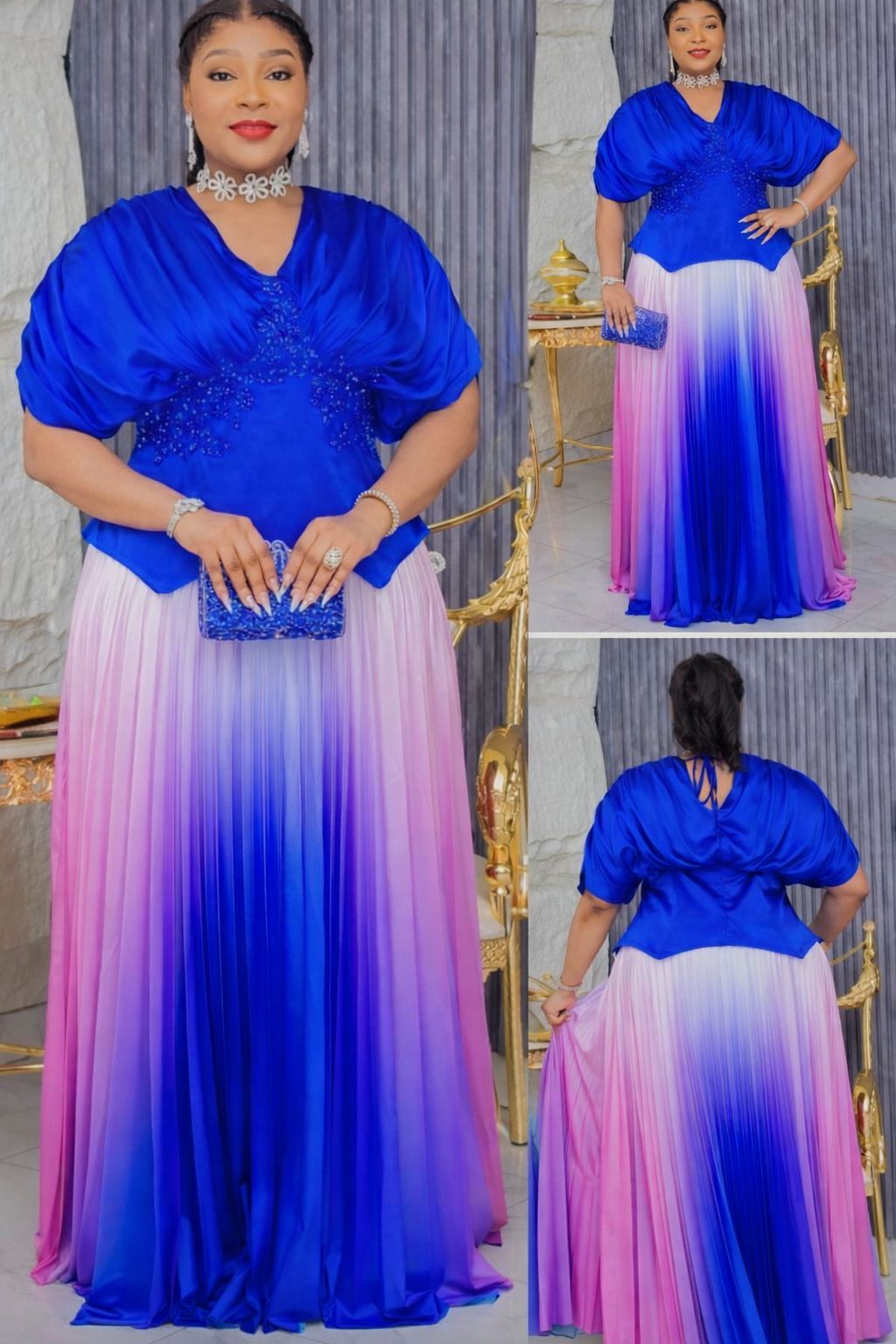 Turkish Style New Model Luxury Glam Party Dresses